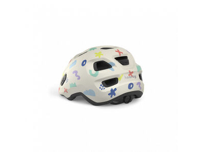 MET Hooray Kids Helmet White click to zoom image