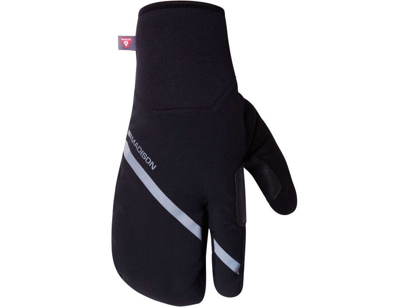 Madison DTE Waterproof Primaloft Thermal 1-1-3 Gloves Black click to zoom image