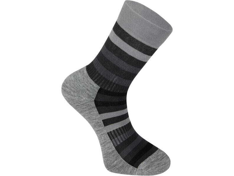 Madison Roam Isoler Merino 4 Season Socks Black Fade click to zoom image