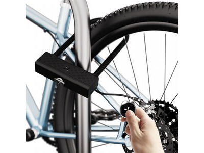 BLACK X Titan RockSolid Smart Shackle Lock Diamond Powered Cycle click to zoom image