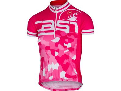Castelli Attaco Short Sleeve Jersey Raspberry