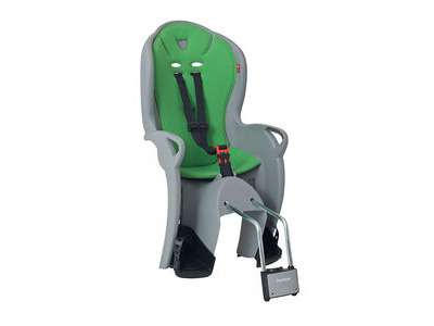HAMAX Kiss Rear Frame Mount Childseat  Grey/Green  click to zoom image