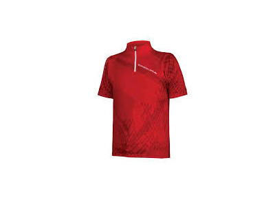 Endura Kids Ray S/S Jersey Red