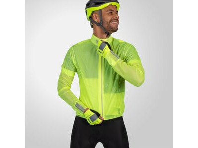 Endura FS260-Pro Adrenaline Race Cape II Hi-Viz Yellow click to zoom image