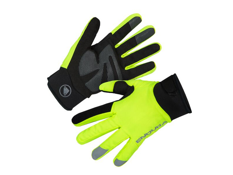 Endura Women's Strike Gloves Hi-Viz Yellow click to zoom image