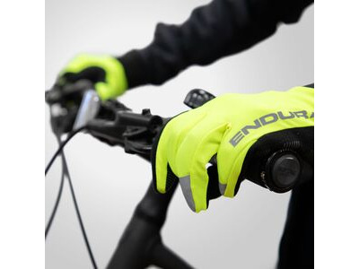 Endura Women's Strike Gloves Hi-Viz Yellow click to zoom image